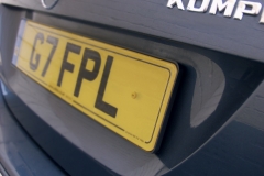 Polytop Numberplate Screws on vehicle registration plate