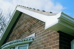 Polytop Pins & Nails on PVCU Fascia