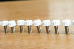 White Hex Socket Drive Screw