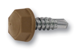 Brown Hex Socket Drive Screw